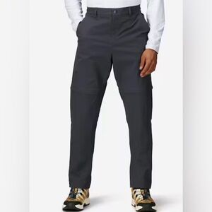 Marmot Men's Steel Gray Convertible Pants - Functional Straight Fit